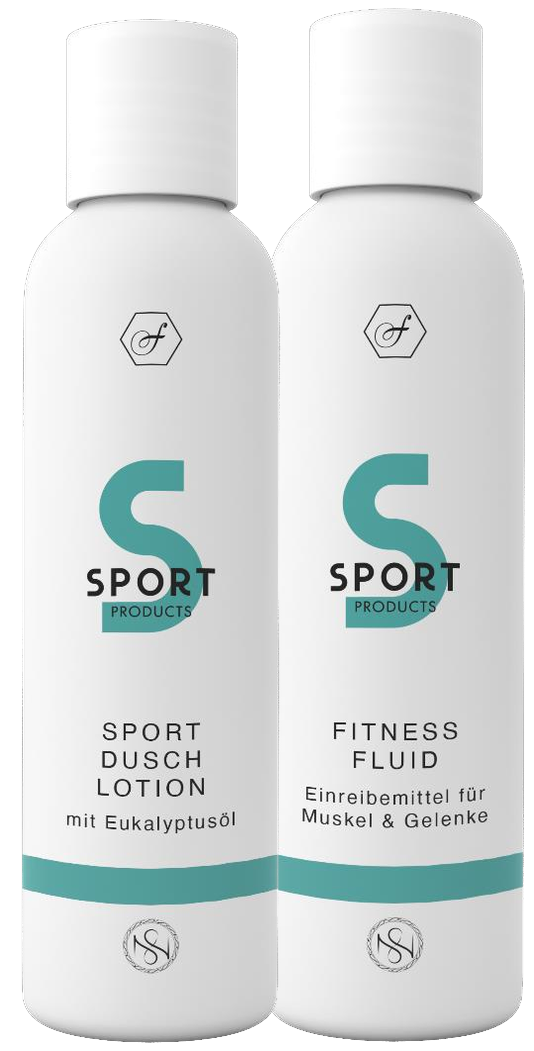 Fitness Fluid und Sport Duschlotion im Duo