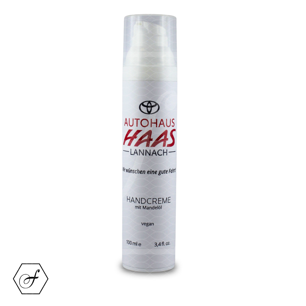 Autohaus Haas – Handcreme mit Mandelöl