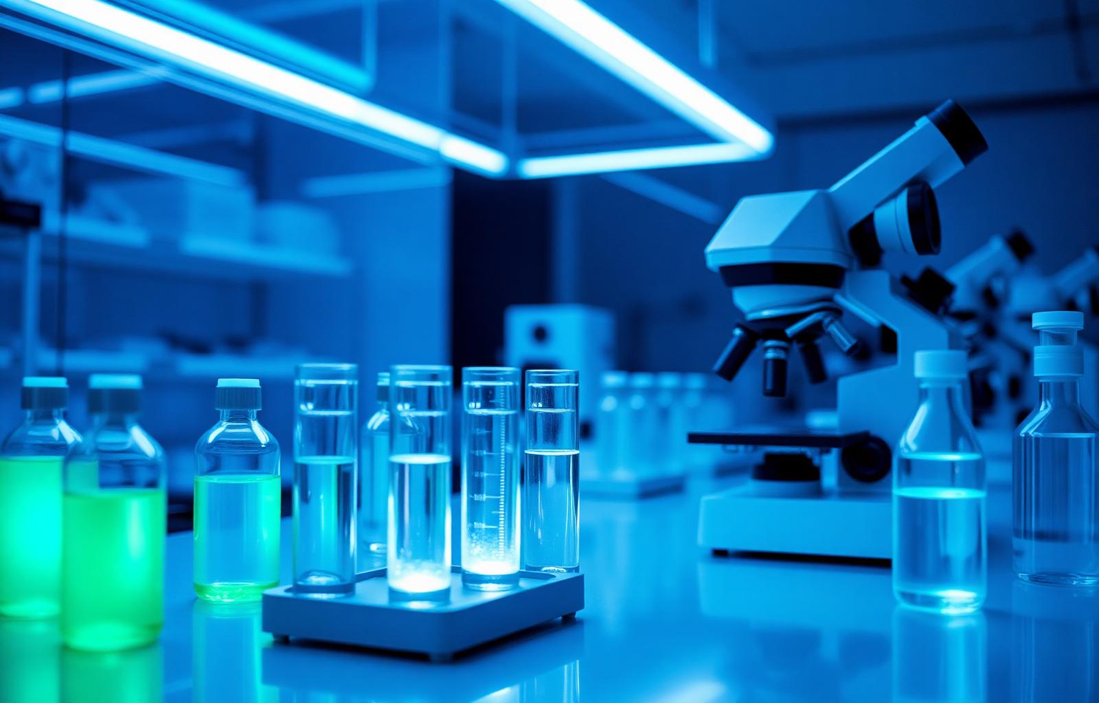 Modernes wissenschaftliches Labor