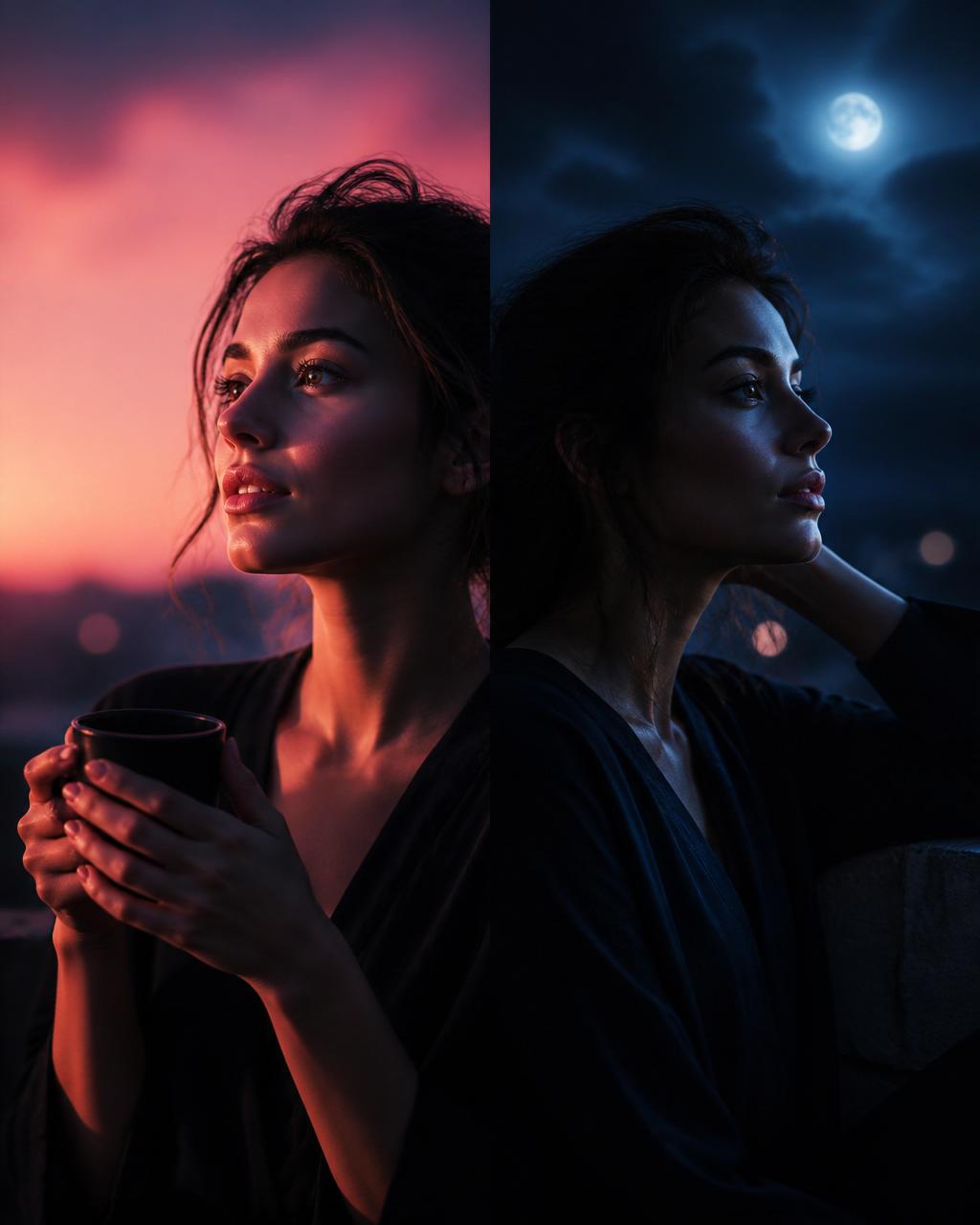 Tag und Nacht — START und PAUSE als 24-Stunden-Ritual
