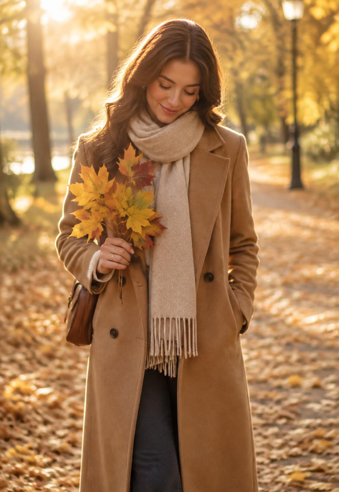 Ein entspannter Spaziergang durch buntes Herbstlaub